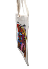 Scooby Doo Reusable Tote Bag Many Faces Retro Cartoon