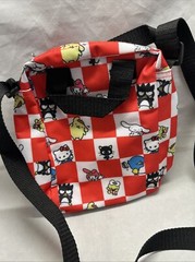 Hello Kitty & Friends Zippered 8″ Adjustable Nylon Bag by Fast Forward New York