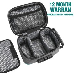 OZCHIN Smell Proof Bag with Combination Lock File Organizer Case M, grey