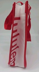 New Lululemon Reusable Tote Bag Small Red & White Tote Bag