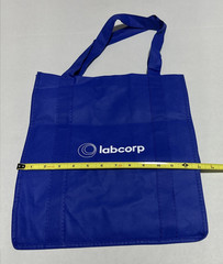 LabCorp Navy Blue Non-Woven Shopper Tote – Reusable Logo Bag, New, Eco Friendly
