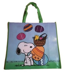 Peanuts Snoopy Easter🐇 XL Reusable Tote/Shopping/Gift Bag NWOT! Free Shipping!