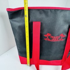 Trader Joe’s Insulated RED/BLACK Shopping Tote Bag (7-Gallons) Hot/Cold