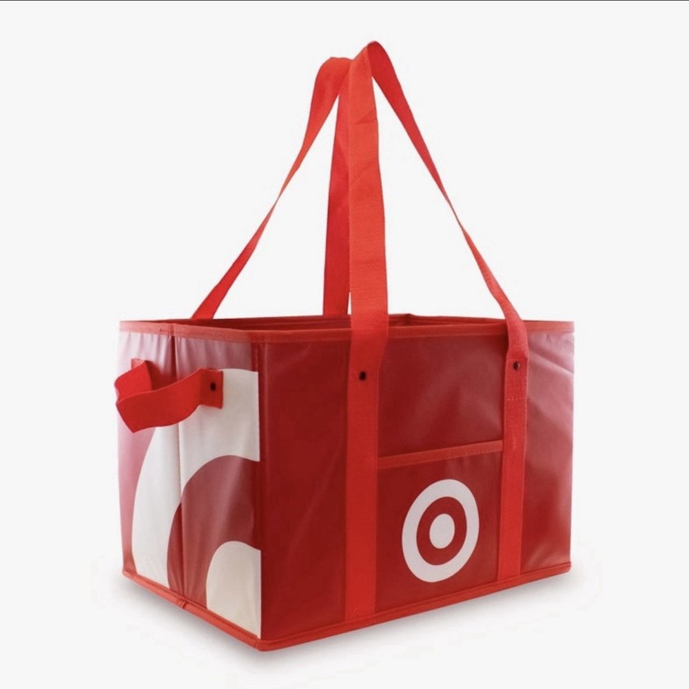 Target Collapsible Box Bag Reusable Foldable Compact Nwt