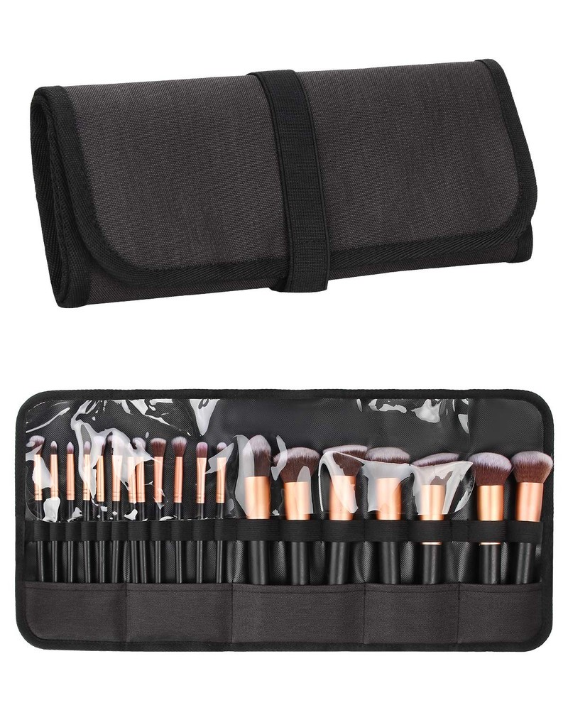 OCHEAL Makeup Brush Holder,Makeup Small(Pack of 1), Black