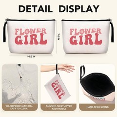 Flower Girl Proposal Gift Makeup Bag Wedding Gifts Multicolor529