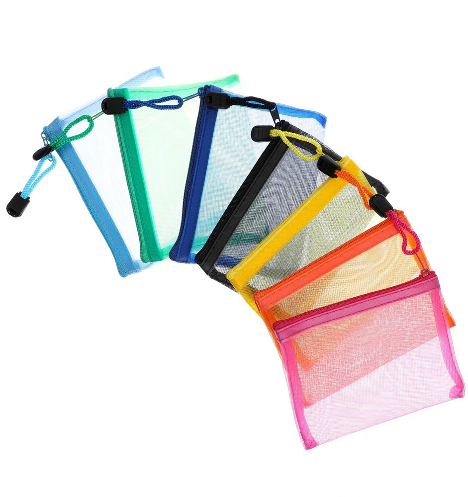 ValueBargain 7Pcs Small Blue, Black, Green, Orange, Rose, Yellow, Sky Blue