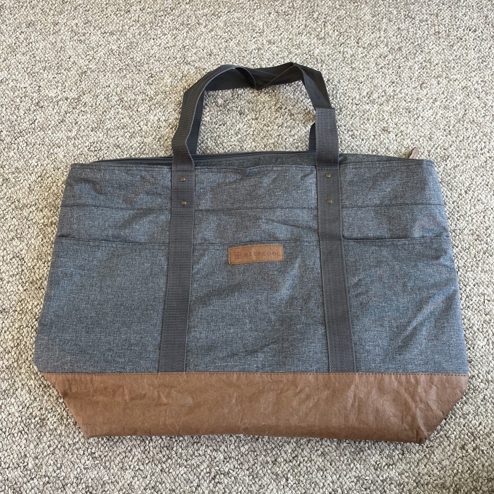 Keep Cool Insulated bag / Cooler Bag – grey