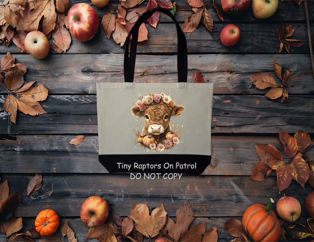 Highland Cow~ Canvas Tote Bag~FREE shipping~shopping~CHOICE~Reusable~Gift~USA