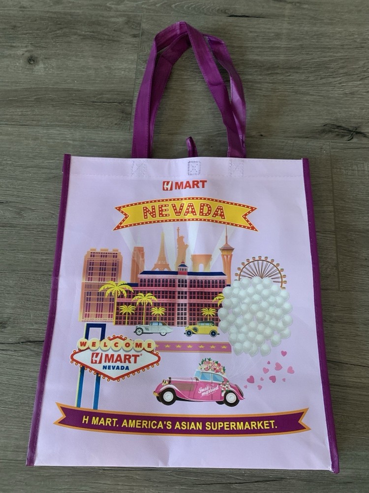 Nevada Collectible State Bag – Hmart Korean Supermarket Grocery Recyclable Bag