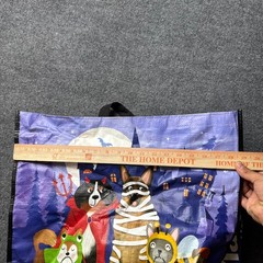 Marshalls Halloween Reusable Shopping Bag Large Dogs Costume 18.5×15.5×7.5