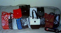 Lululemon Bag Lot of 19 Reusable Tote Small/Large Eco Friendly Sustainable Rare