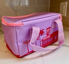2026 Trader Joe Mini Insulated Red/Purple Bag LIMITED EDITION New With Tags
