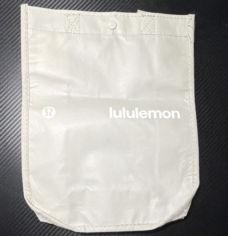 Lululemon beige Reusable Shopping Tote Bag 15cm H, 11-15in L, 6in W