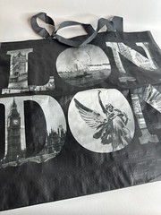 Marshall’s | Huge Reusable Bags | LONDON | 17.5″x 19.5″x7.5″