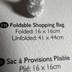Wrendale Folding “The Jolly Robin” Cloth Shopping Bag Art By Hannah Dale (V)
