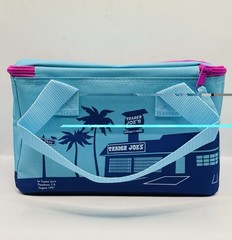 NEW! Trader Joe’s MINI Tote Bag Insulated New Summer 2026-Ice Blue/Purple/Pink