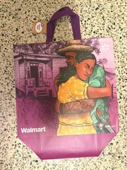 Puerto Rico Limited Edition XL Walmart Bag . El Abrazo – Flor De Maga.