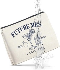 Wedding Bridal Shower Gifts for Bride to Be 2025 Future Mrs Makeup Bag B