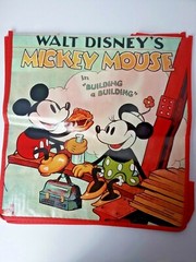 Disney MICKEY MOUSE Reusable Tote Bag gift bag Multipurpose NWT