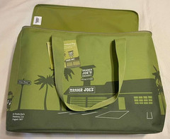 NWT! OLIVE GREEN! Large Trader Joe’s Insulated Cooler Bag