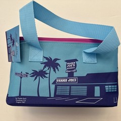 Trader Joe’s Mini Insulated Tote Bag 1.5 Gallons Blue – New Summer 2026