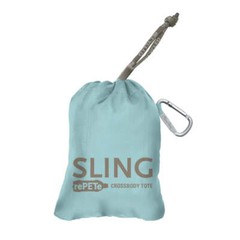 ChicoBag (rePETe + Refine) Crossbody Sling Tote w/ Carabiner | Eco Friendly