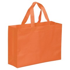 30x40cm reusable gift bags 10pcs orange non-woven shopping bag