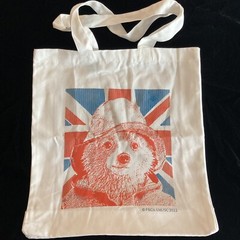 Paddington Bear Platinum Jubilee Bag HM Queen Elizabeth 1952 2022 Union Flag New