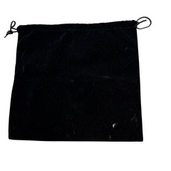 Island Shangri-La Shoe Shine Bag Velvet Drawstring Travel Storage Case Hong Kong