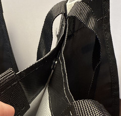 Lululemon Reusable Shopping, Gym, Lunch Bag With Snap Closure – Black, 2 Pack