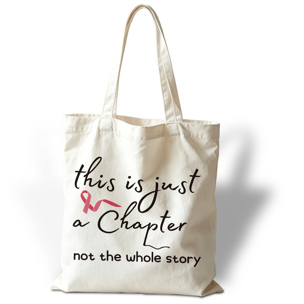 Canvas Tote Bag for Women, This Is Just a Chapter Not The Whole Story Shoulde…