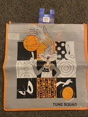 Legacy Space Jam Tune Squad Bugs Bunny Reusable Tote Bag Bonus .Paw Patrol Bag !