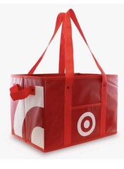 Target Collapsible Box Bag Reusable Foldable Compact NWT Travel Utility
