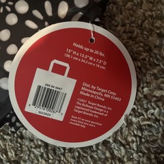New TARGET Burst Reusable Foldable 15″ Shopping Bag Tote – NWT Lot Of 3