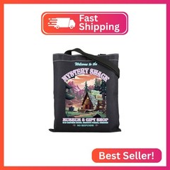 ZJXHPO Mystery Shack Tote Bag Cartoon Inspired Reusable Grocery Shopping Bag Fal