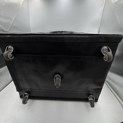 HULKEN Bag Large Black Shopping Rolling Wheels Trolley Huge Tote EXCELLENT!