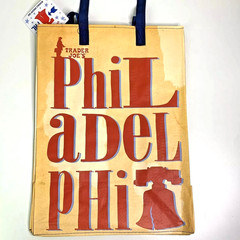 Trader Joe’s Philadelphia Reusable State/Region Market Tote Shopper Bag 6g NWT