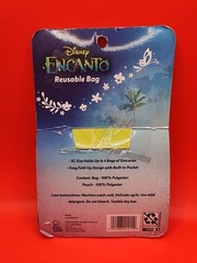 Disney Encanto Reusable Bag Holds up to 4 Bags Groceries Blue
