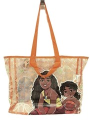 Disney MOANA 2 CLEAR TRANSPARENT Orange Reusable Tote/Shopping/Gift Bag NEW!