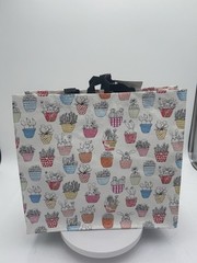 Easter Spring Bunny Rabbits Basket Flowers Gift Reusable MainStreet Tote Bag New