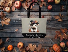 Halloween Cows~ Canvas Tote Bag~FREE shipping~shopping~CHOICE~Reusable~Gift~ USA
