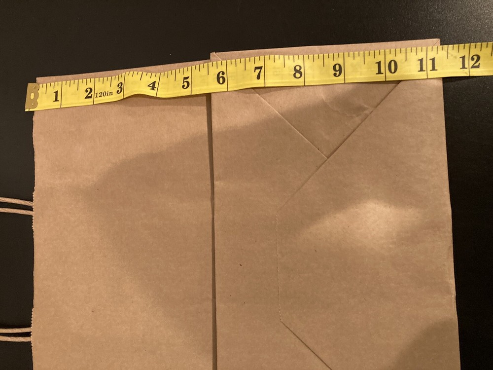 Brown Paper Bags With Handles 11 X 11 X 6 (250 CT)