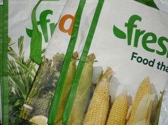 FRESH DIRECT Reusable Shopping Bag x 3, 18″x12″x12″