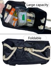 Free Your Hands Reusable Grocery Backpack Bag Comes with Shoulder Straps and