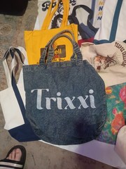 Huge Canvas Bag Tote Bag Shopping Bag Lot Nike Barnes & Noble Trader Joe’s
