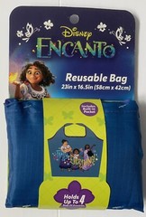 Encanto (B) Reusable Grocery Bag 23″ x 16.5″ Pocket Easy Fold Up