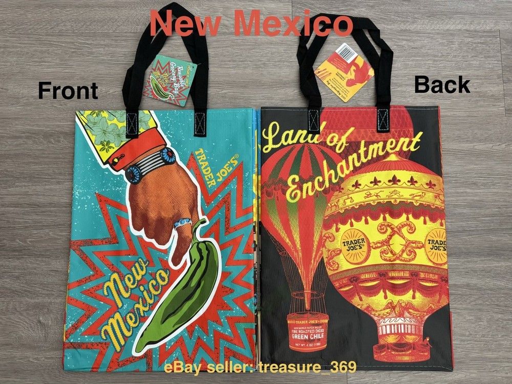 Buy More & Save- Reusable Trader Joe’s Bag New Mexico – Brand New With Tag