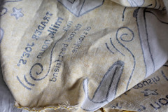 Trader Joe’s Reusable Shopping Tote Bag Breakfast Toast Waffles Yellow 18X13X3.5