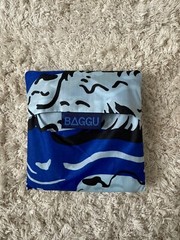 BAGGU Retired Clouds Animated Standard Baggu Reuseable Bag Used HTF Rare